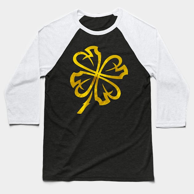 Luck Gold Baseball T-Shirt by ConsistentLuck